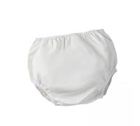 perfk 2X Incontinence Cover Pant Adults Diaper Cover Reusable Quite Elastic Underwear Soft Diaper for Old People Elderly Women Men