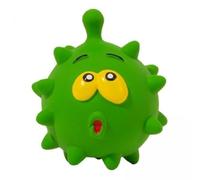 perfk 2x Latex Puppy Toys Squeaky Dog Toys Soft Funny Animal Pet Toys Puppy Teething Exercise for Small Medium Dogs, 2 Pcs
