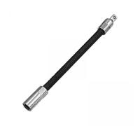 perfk 2xHigh Quality Flexible Extension Bar Chrome Steel Spring Loaded Adapter Bit Holder for Household Repairing Car Driver, 1/4, 2 Pcs