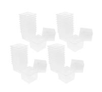 perfk 40pcs Clear Plastic Breeding Empty Container