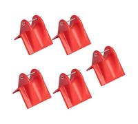 perfk 5 Pieces Wall Edge Rope Protector Ropes Guard Reliable Outdoor Activities Climbers Adventurers Climbing Rope Protection Cover