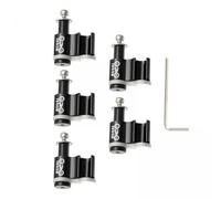 perfk 5x Motorcycle Cable Guide Hydraulic Brake Line Holder Hose Wire Clip Clamp