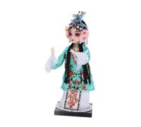 perfk 8.66inch Peking Opera Ornament Traditional Chinese Doll Statue Portable Collectible Figurine for Valentines Day Fireplace, Cui Yingying