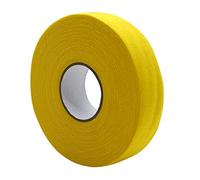 perfk 82ft Ice Hockey Cloth Tape Waterproof Breathable Skipping Rope Comfort Grip Hockey Sock Tape for Pong Racket Pole Training, Yellow