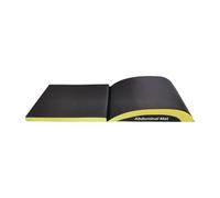 perfk Ab Exercise Mat Ab Workout Pad for Home Gym Non Slip Tailbone Protector Foldable Lumbar Support Sit up Pad Abdominal Mat