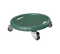 perfk Abdominal Muscle Discs with Rollers, Non-slip Core Training Plate, Fitness Roller Gliding Discs, Exercise Gliders for Use in The Gym, Green