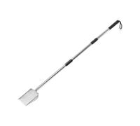 perfk Adjustable Cat Litter Scoop, Stainless Steel Litter Sift, Comfortable Handle Metal Scoop Sifting for Bunny Kitty, 3.8x3.8mm