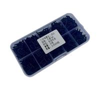 perfk Badminton Racket Grommets Eyelets String Protector Nylon Wire Guards Stringing Tools for Maintaining Repairing Tennis, Hole Spacing 7mm