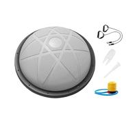 perfk Balance Ball Exercise -Fitness Ball - And Flexibility Training Device for Squats in The Gym at Home, Gray