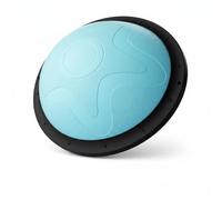 perfk Balance Training Ball Half Exercise Core Workout Non Slip EVA Cushion Dome Training Suitable for Home and Fitness Studios, Blue, Blue