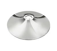 perfk Barber Chair Base Round Base 52 cm Repair Parts Sturdy Salon Chair Parts Metal for Barber Shop Home Commercial