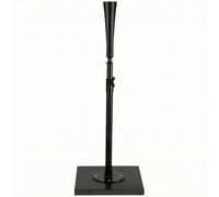 perfk Baseball Training Batting Tee Hitting Tee Practice With Sturdy Metal Base Adjustable Height Resilient Top suitable for swing youth practice team