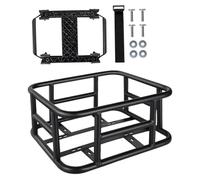 perfk Basket Cargo Basket Easy to Install Stylish Carrying Sundries Organizer Quick Release for Riding Sports Travel, No Cargo Net