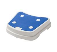 perfk Bath Foot Stool Nonslip Lightweight SPA Stackable Bench Shower Foot Rest Stool Step Seat for Patio Garden Deck Lawn Bathing