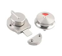 perfk Bathroom Indicator Door Lock Occupancy Indicator Vacant Occupied Bathroom Lock for Commercial