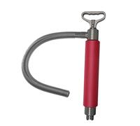 perfk Bilge Pump for Kayaks And Canoes, Manual Water Removal Tool with Hose Connection, Red