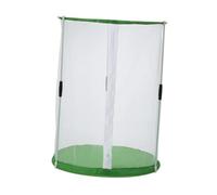 perfk Butterfly Mesh Cage Kids Science Educational Toy Observation Cage Butterfly Habitat Tent Transparent Mesh Cage for Garden, 30cmx40cm