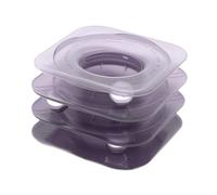perfk Cat Balls Track Toy, 3 Tier Tower Cat Balls Track Toy for Kitten, Violet