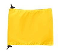 perfk Cat Bath Cap, Dog Shower Cap, Practical And Reusable Headband, Adjustable Cords, Waterproof Pet Bath Cap, Yellow