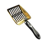 perfk Cat Litter Cat Sand Comfortable Handle Litter er for, golden