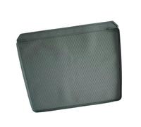 perfk Cat Litter Mat Silicone Scatter Control Reusable Cat Supplies & Accessories Washable Litter Trapper, dark gray