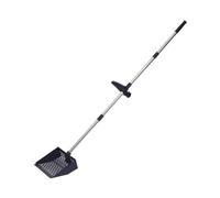 perfk Cat Litter Sifter Sifting Tool Adjustable Length for Gardening Chicken Coop, Style A