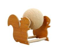 perfk Cat Scratching Toy, Cat Scratching Ball, Furniture Protector, for Small Cats, Wear-resistant Sisal Scratching Ball