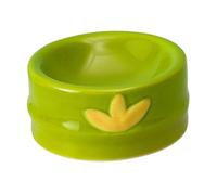 perfk Ceramic Hamster House Hideaway, Creative Hut Cave, Sleeping Nest for Ferrets, Squirrel, Chinchillas Rabbits Gerbils Rats, 7.5x7.5x3.5cm