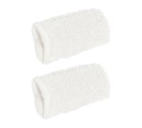 perfk Chair Armrest Pad Cushion Forearm Comfortable Soft Elastic Pads Arm Rest Cover Pads for Transport Gaming Computer Office, White