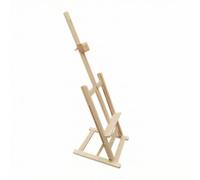perfk Children Drawing Easel Wooden Tabletop Easel Painting Stand Display Rack Canvas Holder with Design and Canvas Support Folding Wood Suitable for Art Lessons Home Creativity Studio presentations