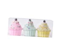 perfk Christmas Tree Ornaments Christmas Hanging Decorations Xmas Tree Decor for Hotel, Cupcake