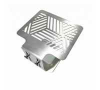 perfk Coffee Scale Stand Espresso Stand Rack Holder With Adjustable Height And Drainage Slots In 304 Stainless Steel Suitable for home espresso stations coffee office break rooms, Stainless Steel