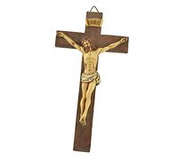perfk Crucifix Catholic Religious Decoration Wall Hanging Home Chapel Decor Ornaments