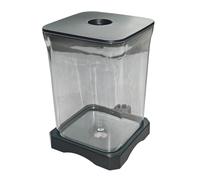 perfk Desktop Betta Fish Tank Small Fish Tank Multipurpose Office Mini Aquarium for Desktop Snake Frog Hermit Crabs Turtle