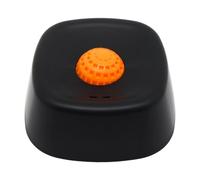 perfk Dog Lick Bowl - Non-slip, Easy to Clean, Leak, Ideal As An Activity Toy for Student Dorms, Bedrooms, Offices And More, black