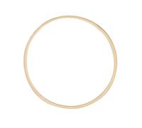 perfk Embroidery Hoop Wooden Round Bamboo Cross Stitch for Art Craft, 12.5cm