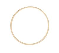 perfk Embroidery Hoop Wooden Round Bamboo Cross Stitch for Art Craft, 20cm