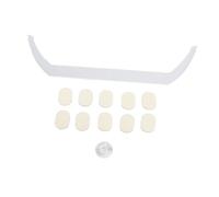 perfk Eyebrow Ruler Acrylic Precision Practical Position Mapping Mark Tool for Women Beginners