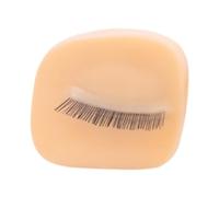 perfk Eyelids Pad Lash Extension Realistic Removable Professional Makeup Practice Replaced Eyelids Practice for Stylist Beginners, Left Eye