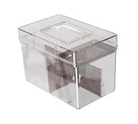 perfk First Aid Empty Box Container Multifunctional Practical Portable Organizer Empty Storage Case for Camping Workplace Office
