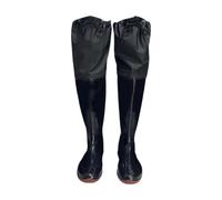 perfk Fishing Waders, Hip Boots, Hunting, PVC, Height 60 Cm, Lightweight Wading Shoes with Soft Sole, Bootfoot Fishing Waders, Stockingfoot, Shoes 39 EUR Size