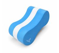 perfk Float Pull Buoy Leg Float Swim Aid Upper Body With Contoured Profile and Water Resistant Foam suitable for pool workouts triathlete prep stroke training