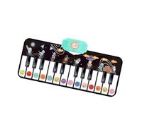perfk Floor Piano Mat for Toddlers Kids Musical Mat 14 Keys Keyboard Playmat for 1 2 3 4 5 Year Old Boys Girls, space
