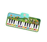 perfk Floor Piano Mat for Toddlers Kids Musical Mat 14 Keys Keyboard Playmat for 1 2 3 4 5 Year Old Boys Girls, butterly
