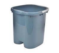 perfk Foot Soaking Bucket Massage Bath Bathing Washing Basin for Relaxation, blue