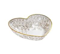 perfk Fruit Bowl Vegetable Fruit Plate Food Dish Serving Platter for Wedding Reception, White