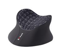 perfk Gel Napping Pillow Support Cushion Memory Foam Travel Pillow Face Down Desk Pillow for Dorm, black
