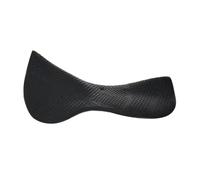 perfk Gel Saddle Pad Cushion English Saddle Gel Pad for Competition Jumping Show Outoor Sports, Black