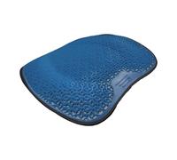 perfk Gel Seat Cushion, Lightweight Chair Pad, Honeycomb Design Butt Cushion for Sitting, Office, Blue