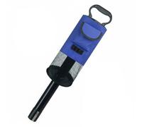 perfk Golf Ball Collector Retriever Picking Tool Nylon Storage Device Two Section Stainless Steel Shrapnel Accessory Pocket Suitable for Practice Course, Blue